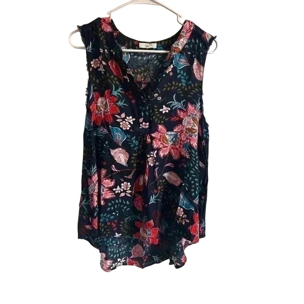 Easel Floral Tank Small